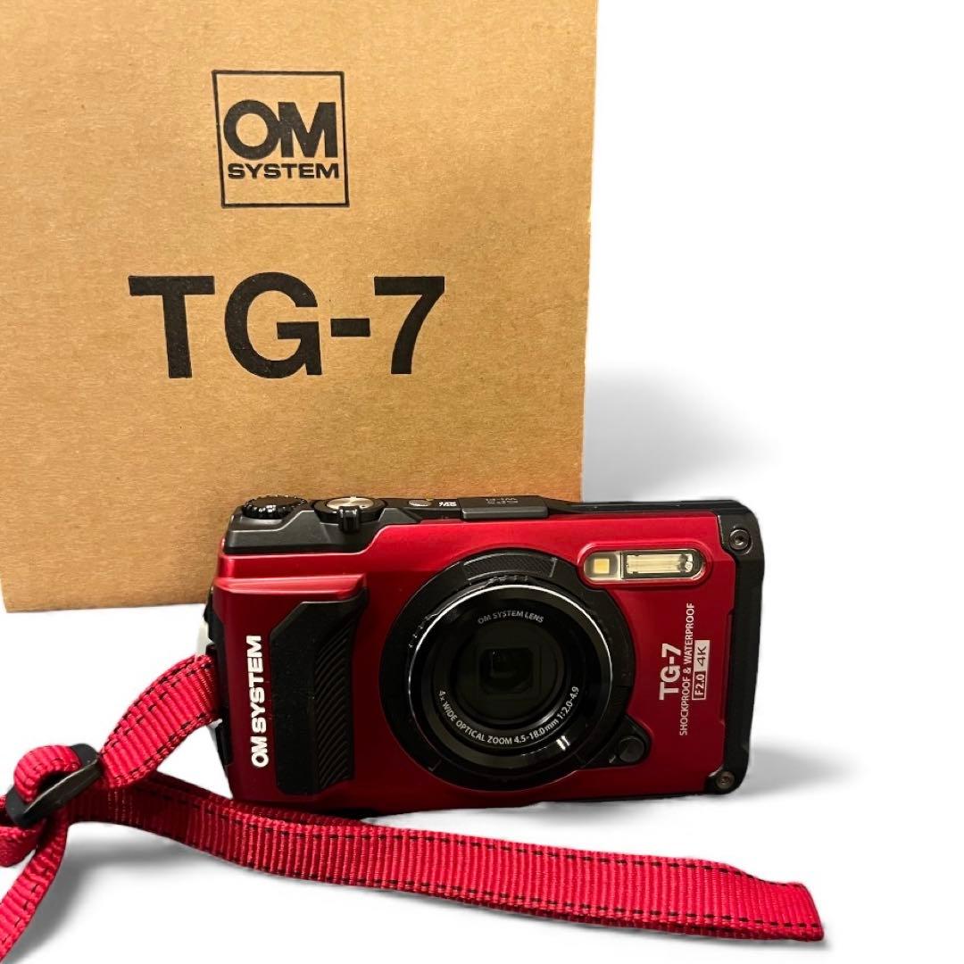 開封未使用品 OLYMPUS OM SYSTEM Tough TG-7 箱付き