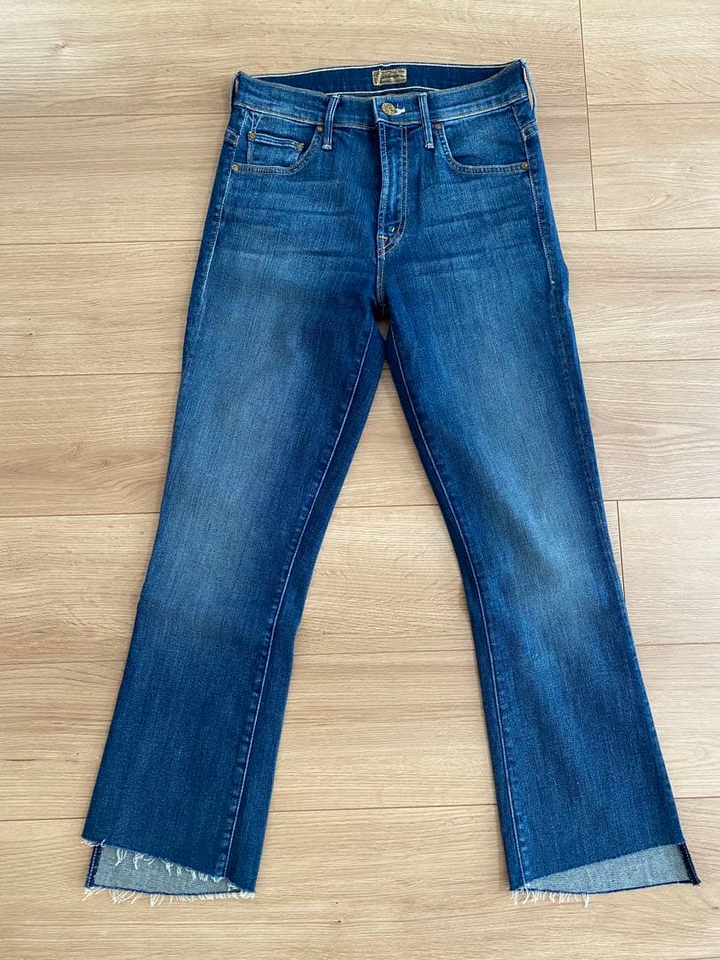 新品未使用MOTHER THE INSIDER CROP STEP FRAY