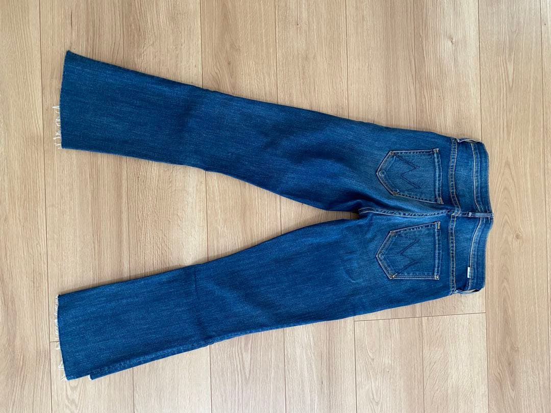 新品未使用MOTHER THE INSIDER CROP STEP FRAY