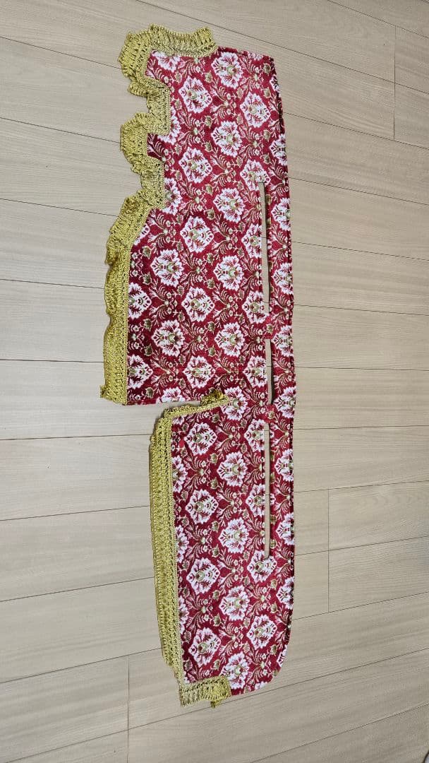 いすゞNewエルフ(涙目エルフ）ダッシュマット金華山フリンジ付き