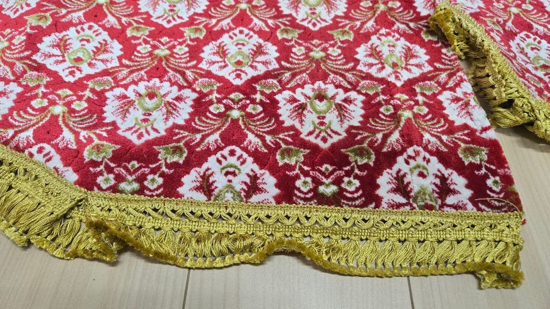 いすゞNewエルフ(涙目エルフ）ダッシュマット金華山フリンジ付き