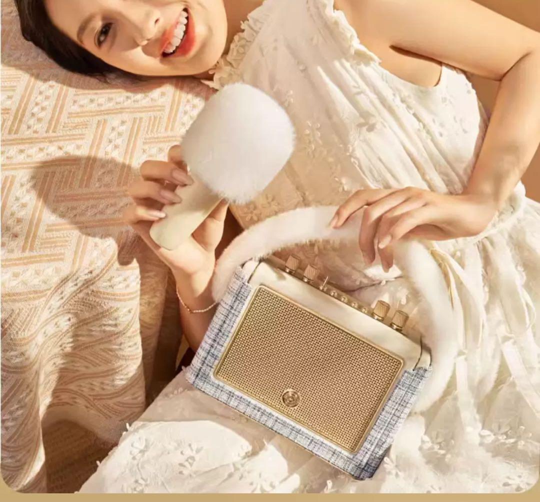 muzen 多機能スピーカー bluetooth マイク2本付き