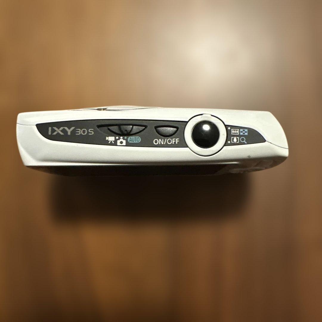 Canon IXY 30S ホワイト コンパクトデジタルカメラ