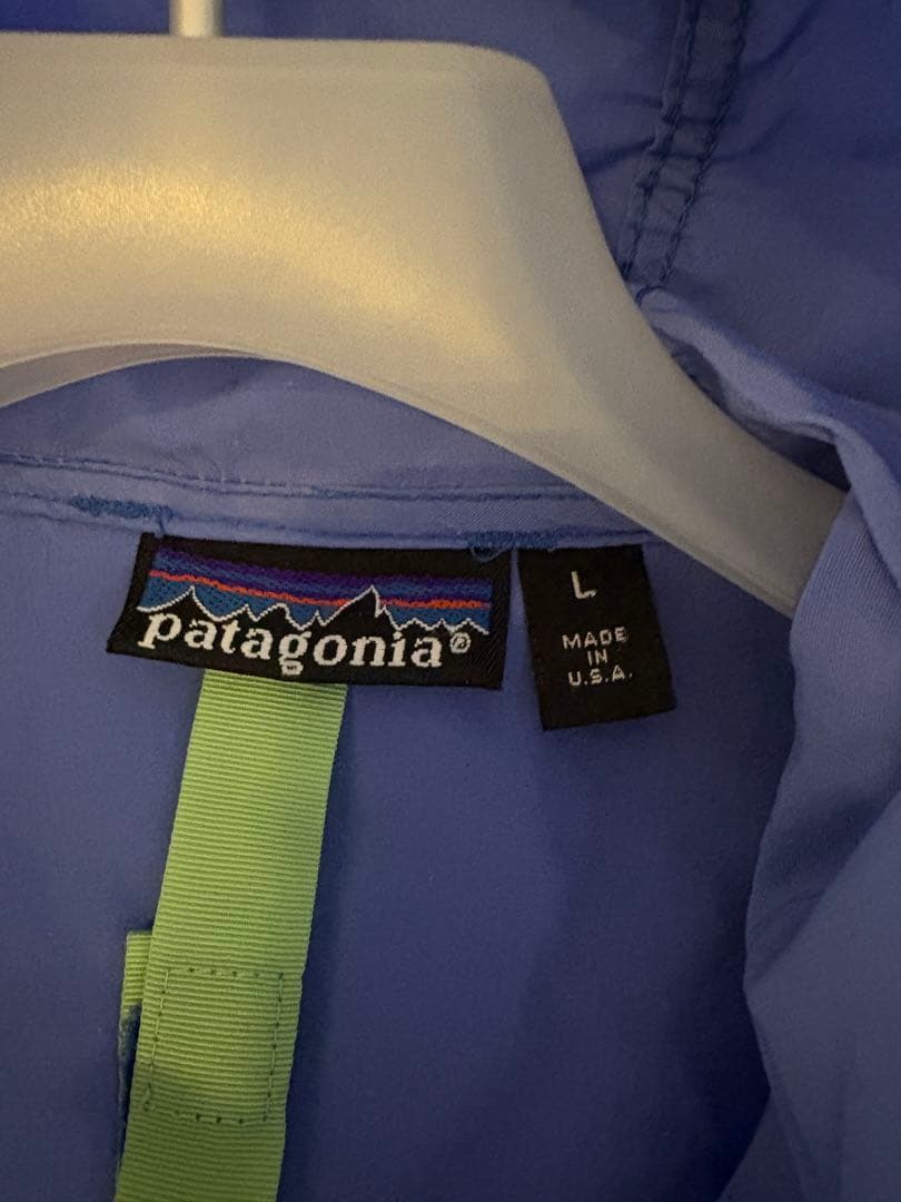 Patagonia バギーズプルオーバー ブライトブルー 1991年アメリカ製