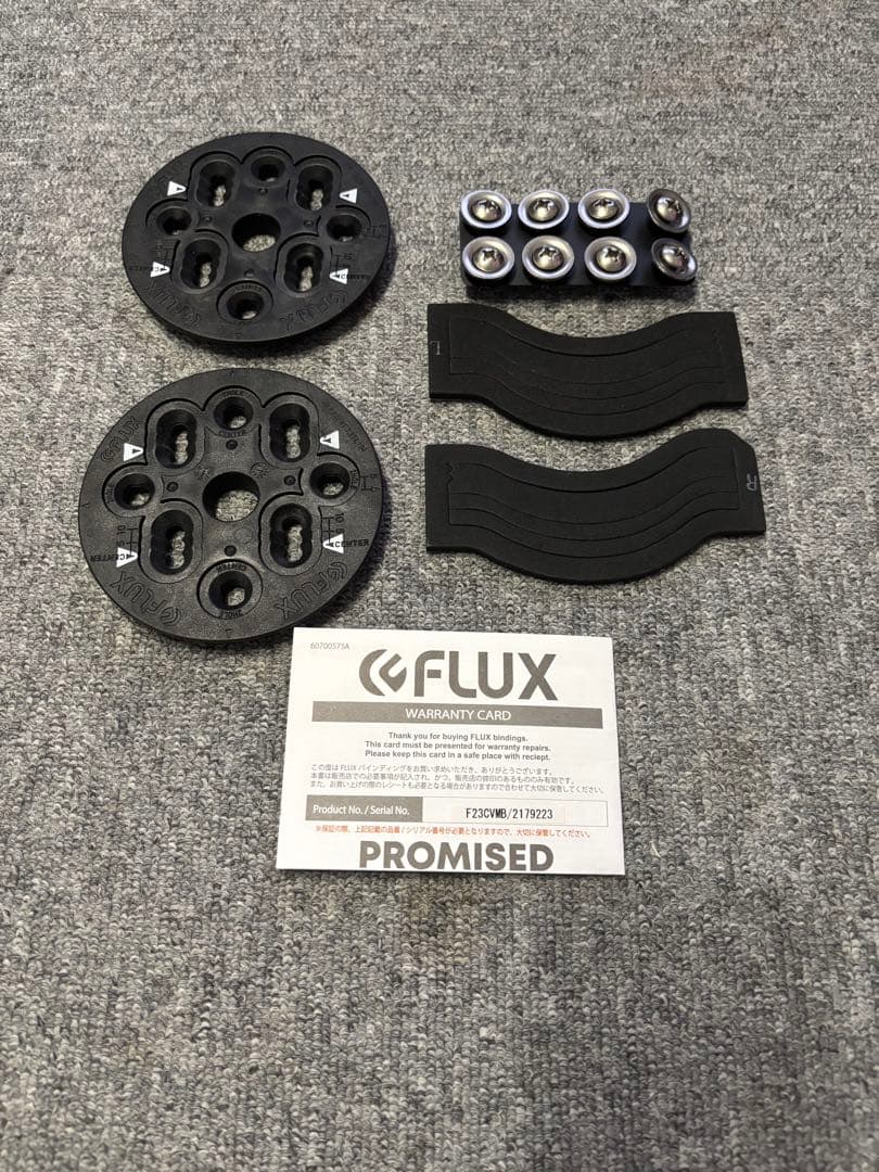 22-23 FLUX/フラックス CV Mサイズ　ブラック