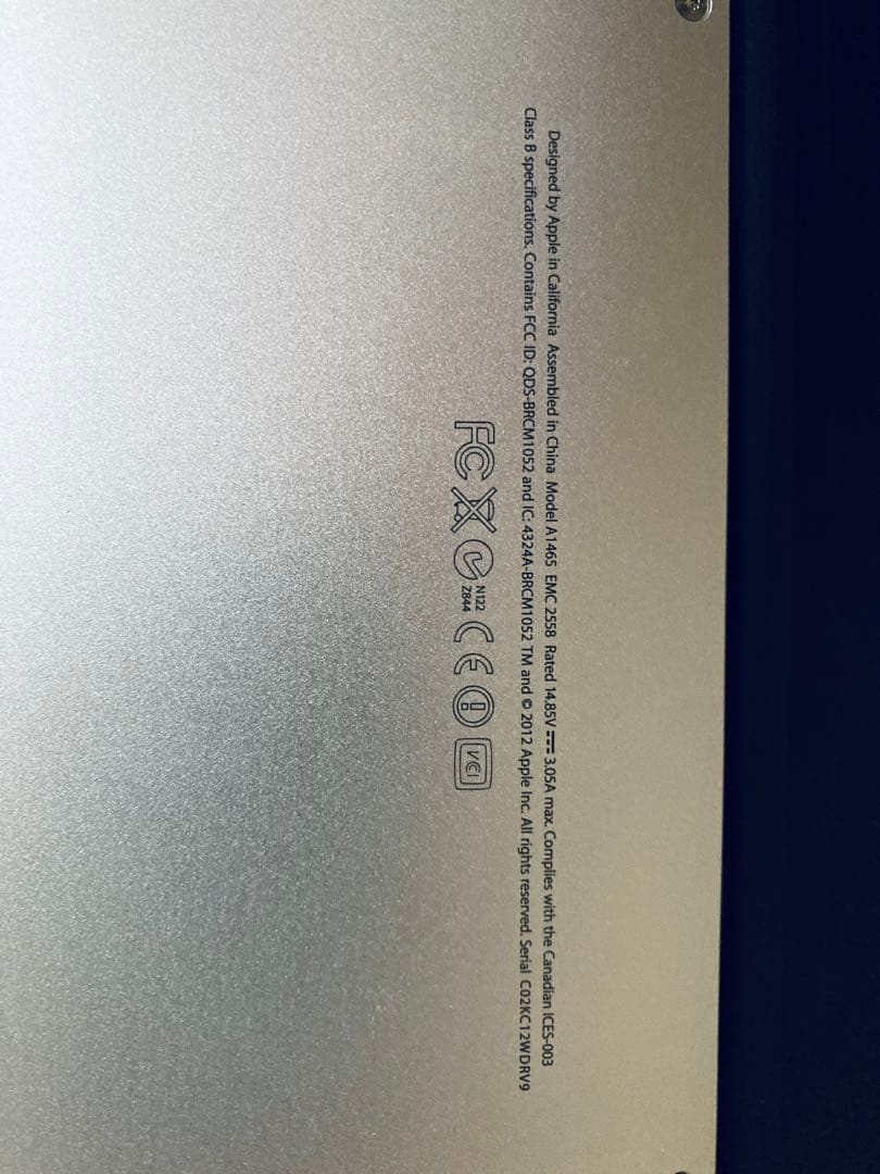 MacBook本体 MacBookAir /Sonoma /Windows10 /AdobeCS2