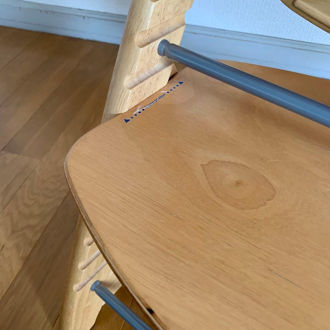 大和屋 すくすくチェアイーエヌテーブル&ガード付 ベビーチェア 送料込み