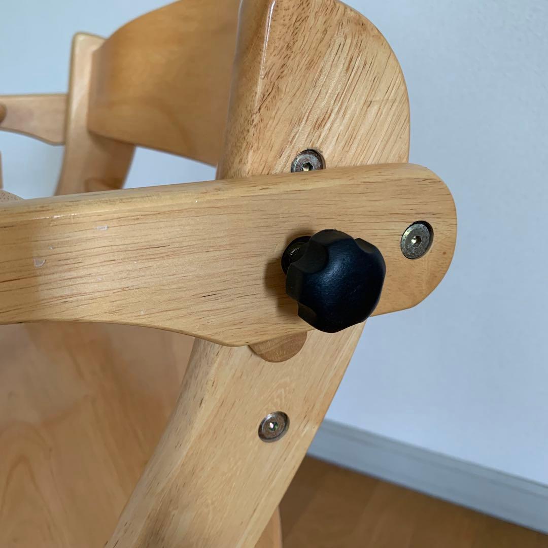 大和屋 すくすくチェアイーエヌテーブル&ガード付 ベビーチェア 送料込み