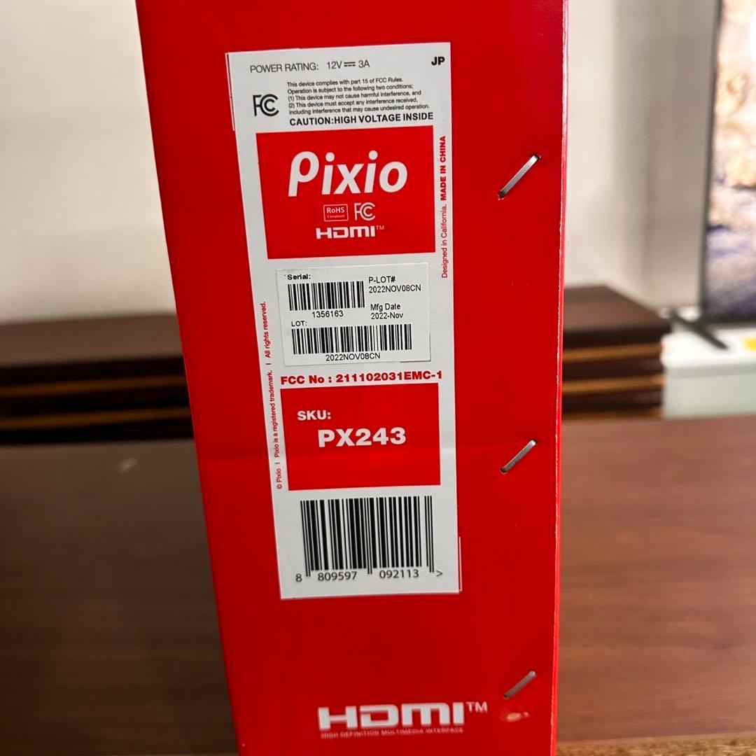 Pixio 液晶モニター PX243 23.8型 2022年製 家電 D001