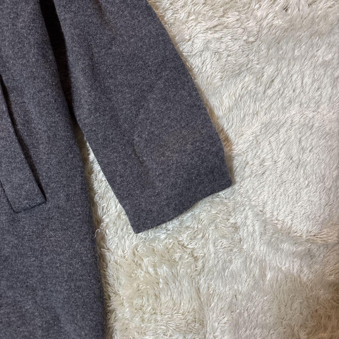 美品＊Theory luxe セオリーリュクス　アルパカ混　ウールコート　グレー