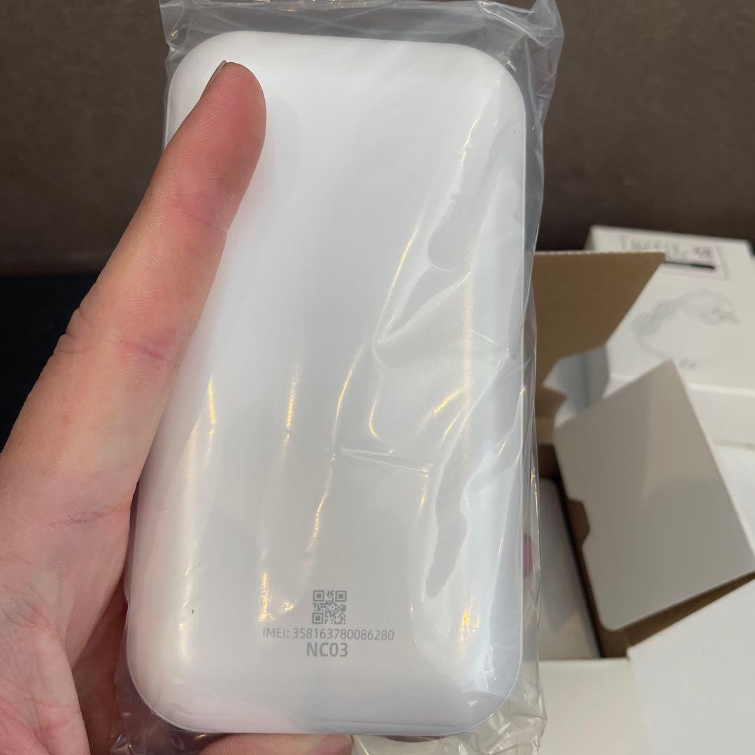 新品未使用HYBRID Wi-Fi 5G NC03 モバイルルータクレードル付き