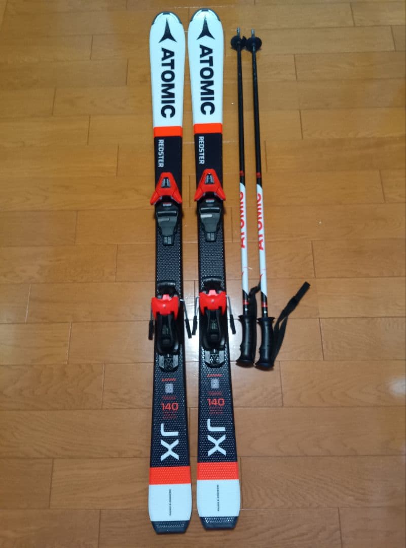 ATOMIC REDSTER JX 140cm スキーセット