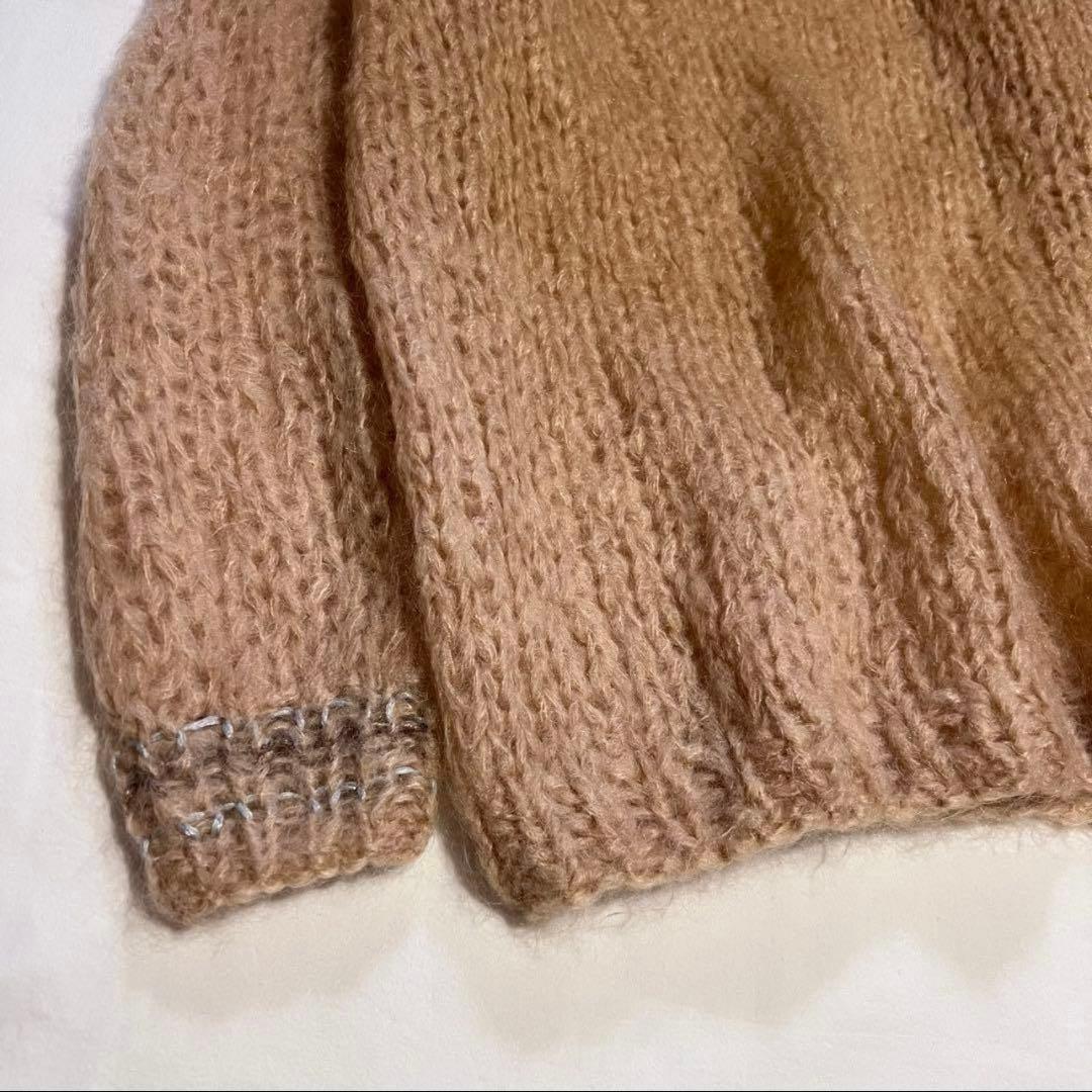 マイアミMaiami透かし編みモヘアニットふわふわ