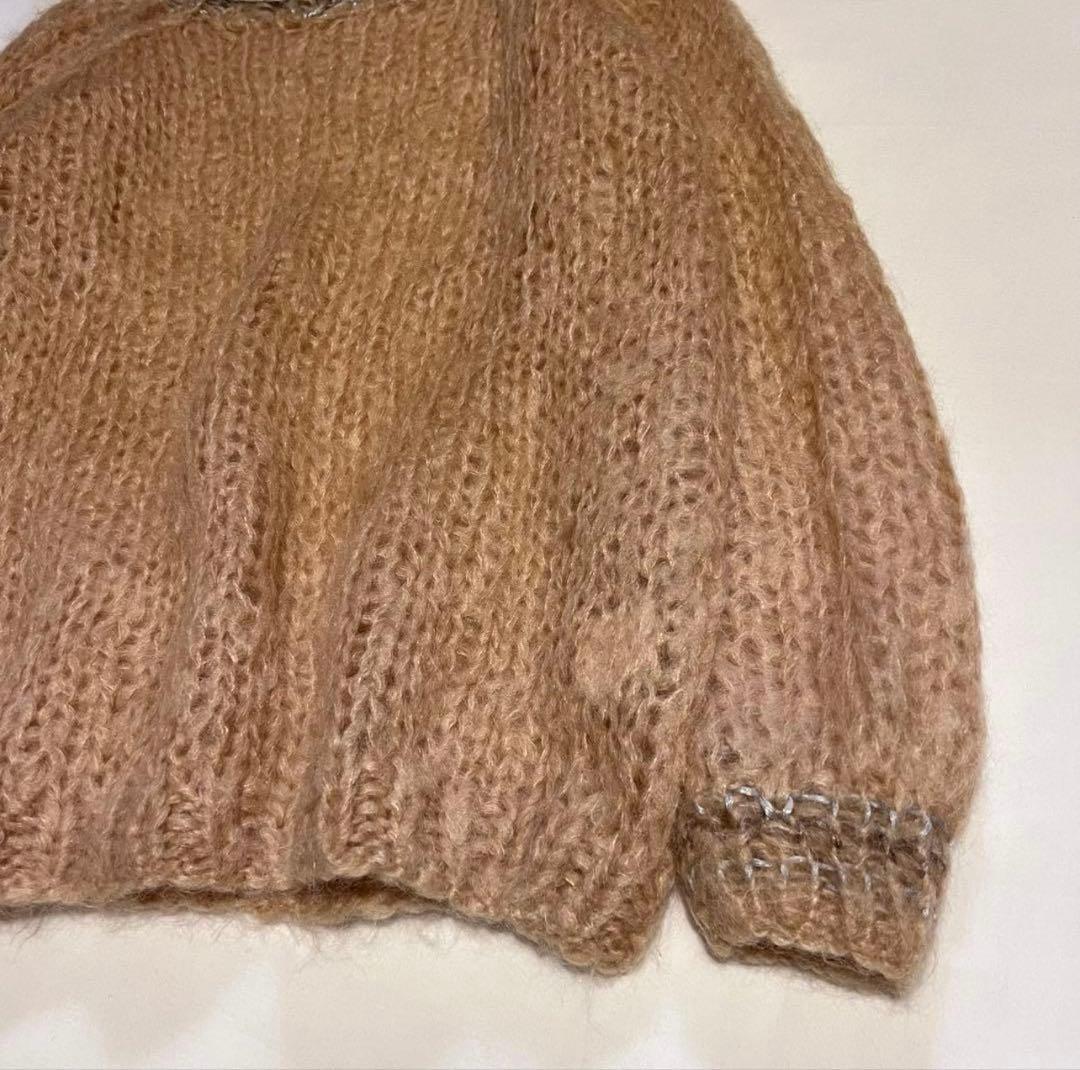 マイアミMaiami透かし編みモヘアニットふわふわ