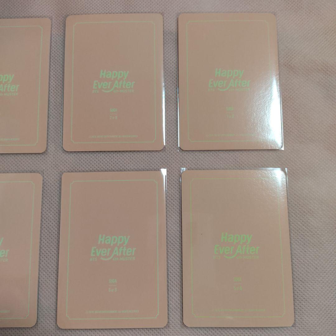 BTS SUGA ハピエバ ミニフォト コンプ Happy Ever After