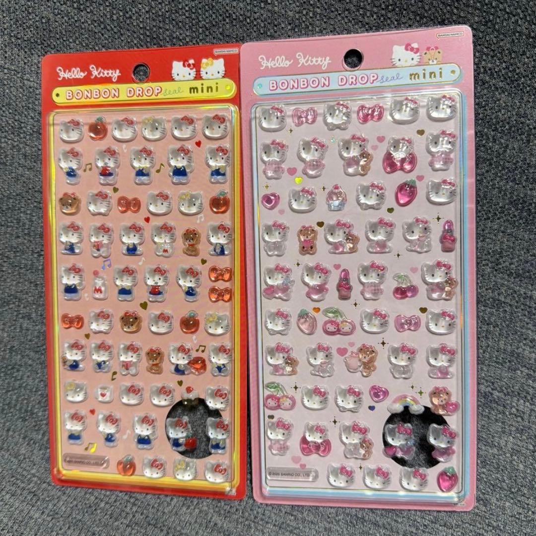 ボンボンドロップシールミニ　mini サンリオ　7枚セット　正規品