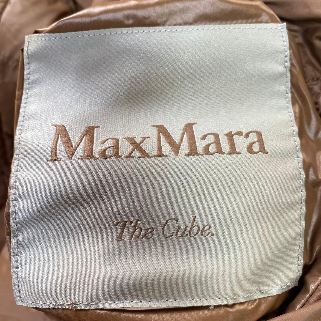美品✨MaxMara THECUBE ロングダウンベスト ロングジレ 38