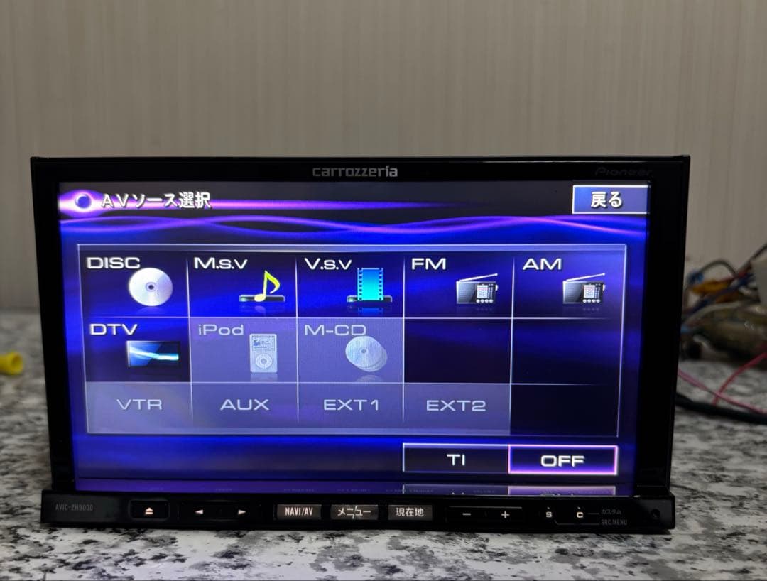 カロッツェリアAVIC-ZH9000