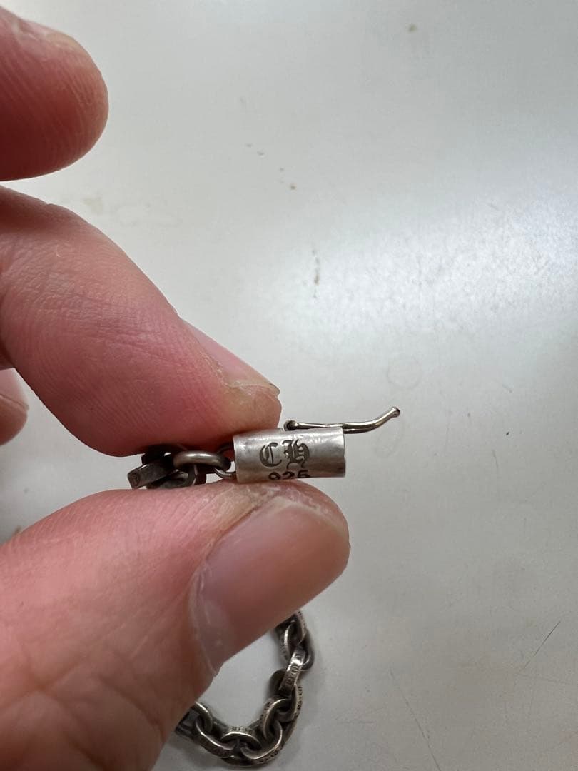 クロムハーツ　ペーパーチェーン18インチ