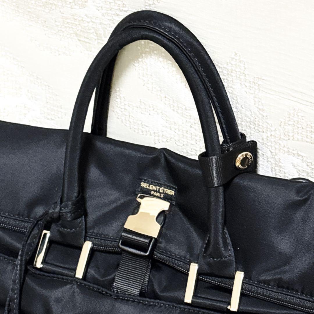 SELENT ETHERセレーンエテール 4way ナイロンバッグ 黒 リュック