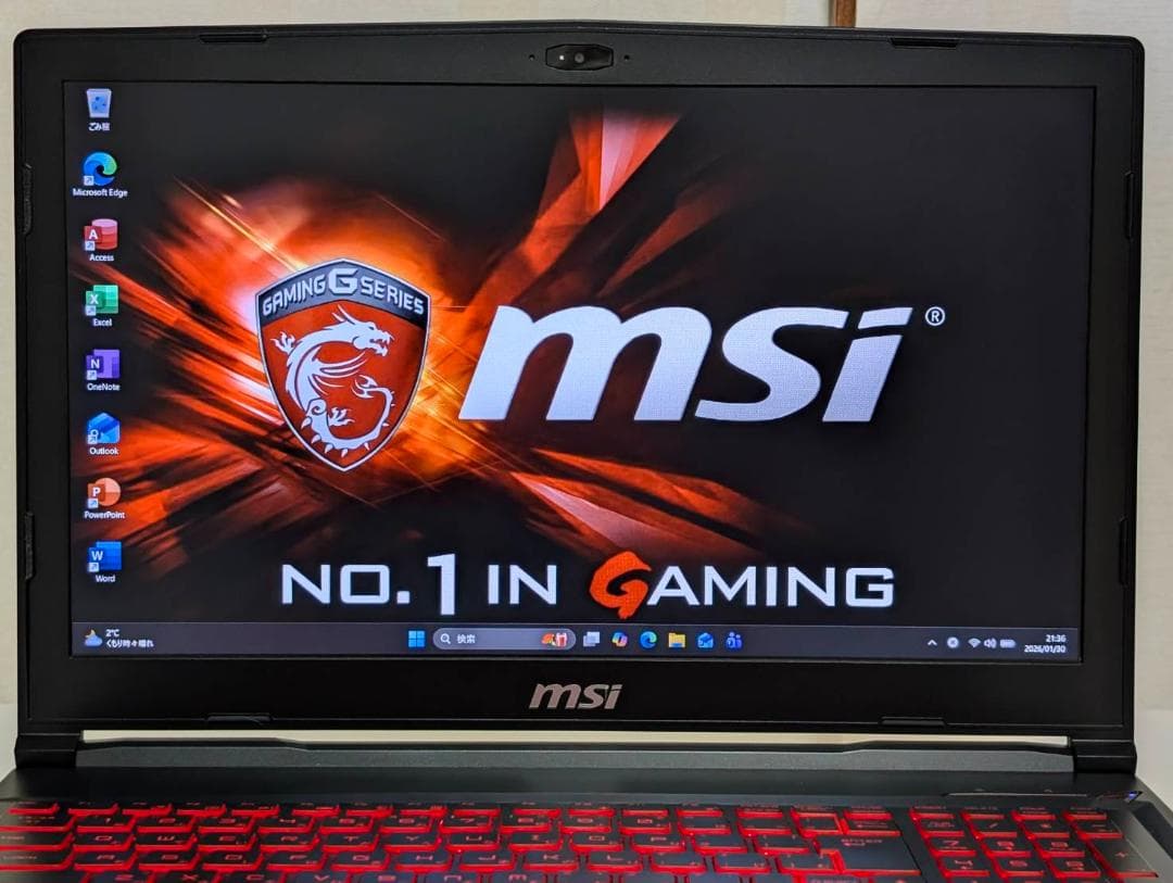 MSI・i7・Geforce・Office2024・ゲーミングPC