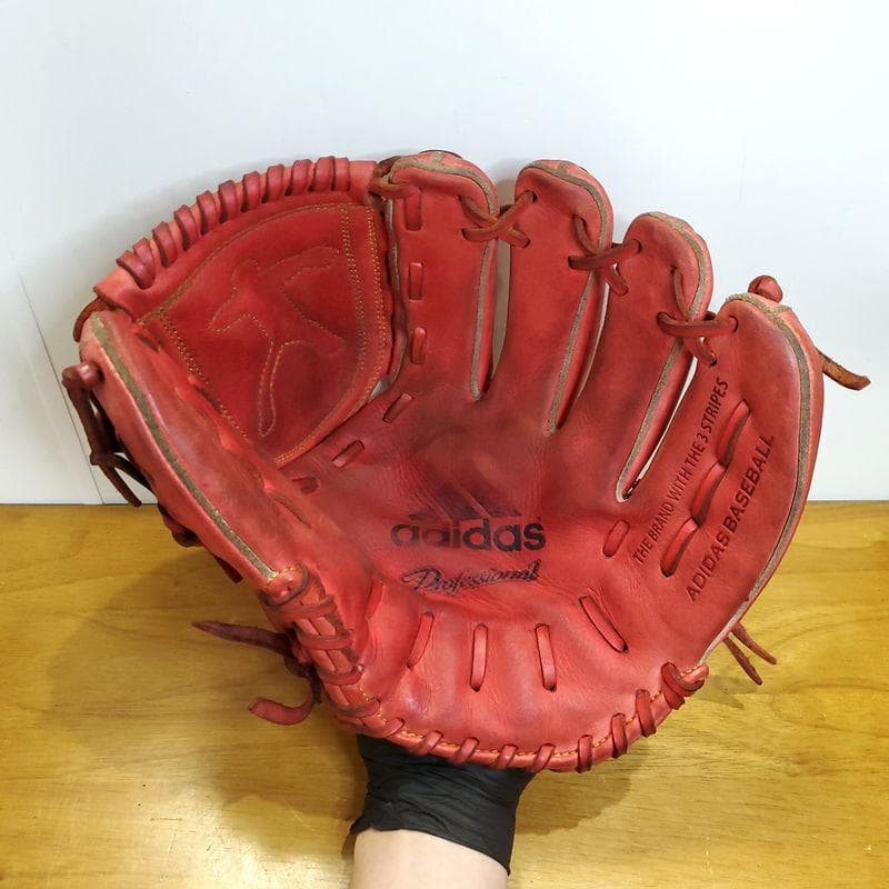 ADIDAS アディプロ 内海哲也モデル 限定デザイン アディダス 軟式グローブ