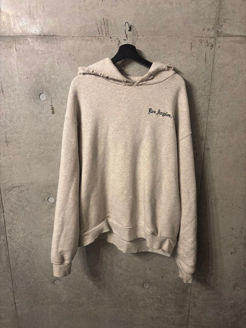 トップス ASKYURSELF / checkered banned hoodie