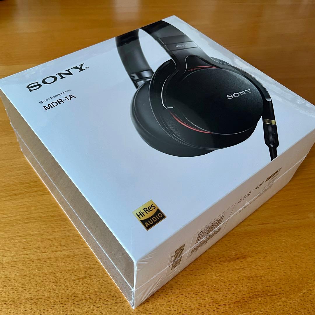 SONY ステレオヘッドホン MDR-1A ハイレゾ対応 未開封品
