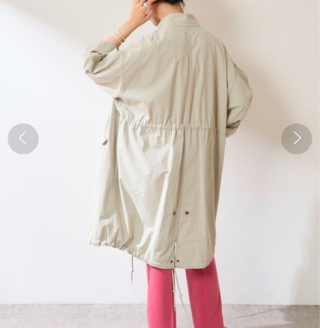 シーナリー　モッズコート　ライトグレー　◾️美品クリーニング済み◾️