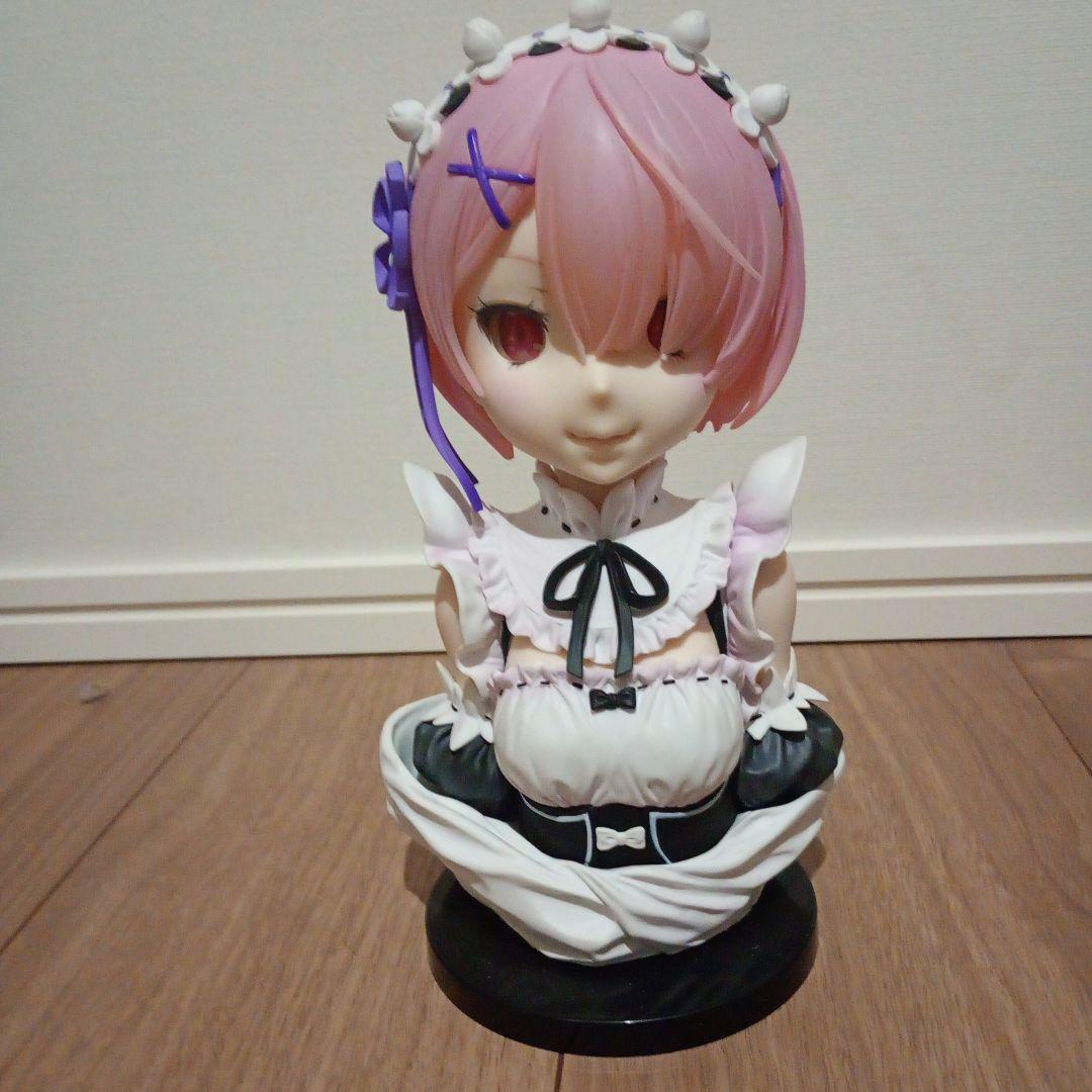 リゼロ アートスケール　フィギュア4体セット（ラム、レム、エミリア、エキドナ）