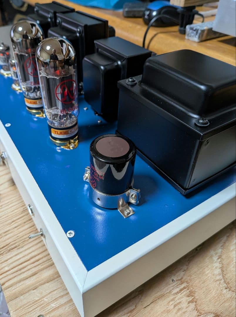 6 L 6 GC全段直結シングルパワーアンプ