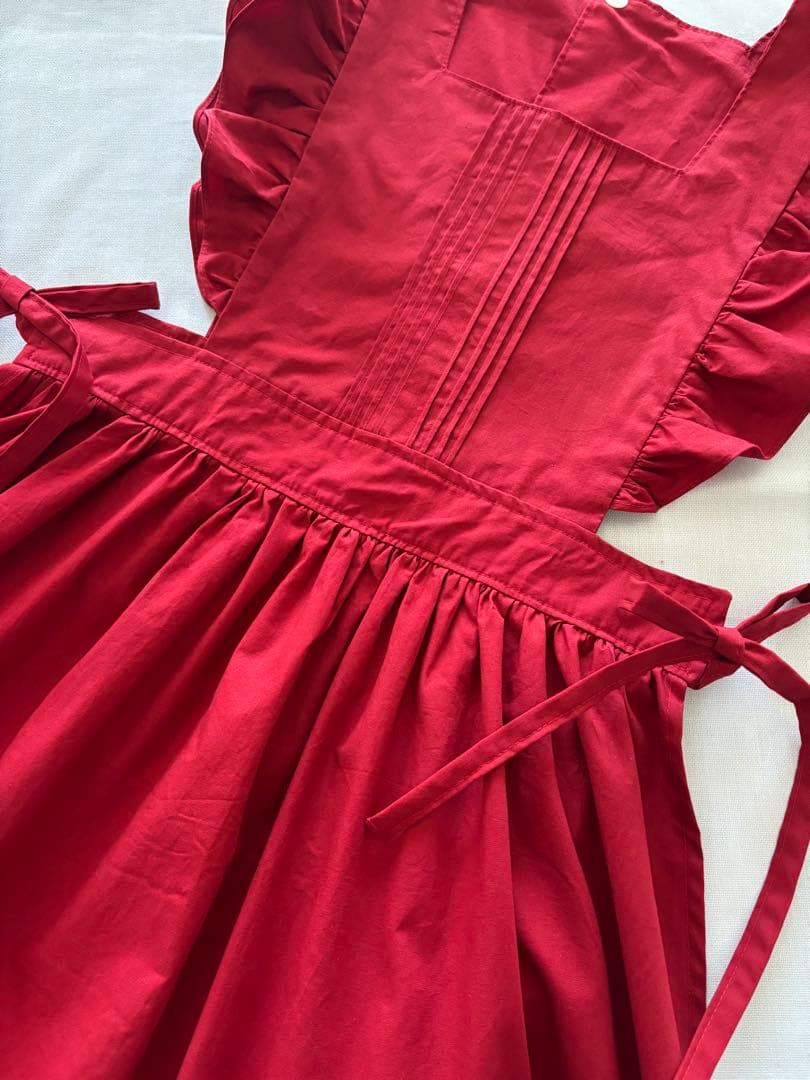 カカさま　オーダーページ　被布エプロン　エプロンワンピース エプロン