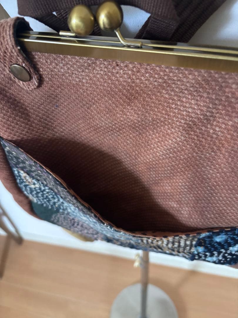 胴着柿渋染めリュック