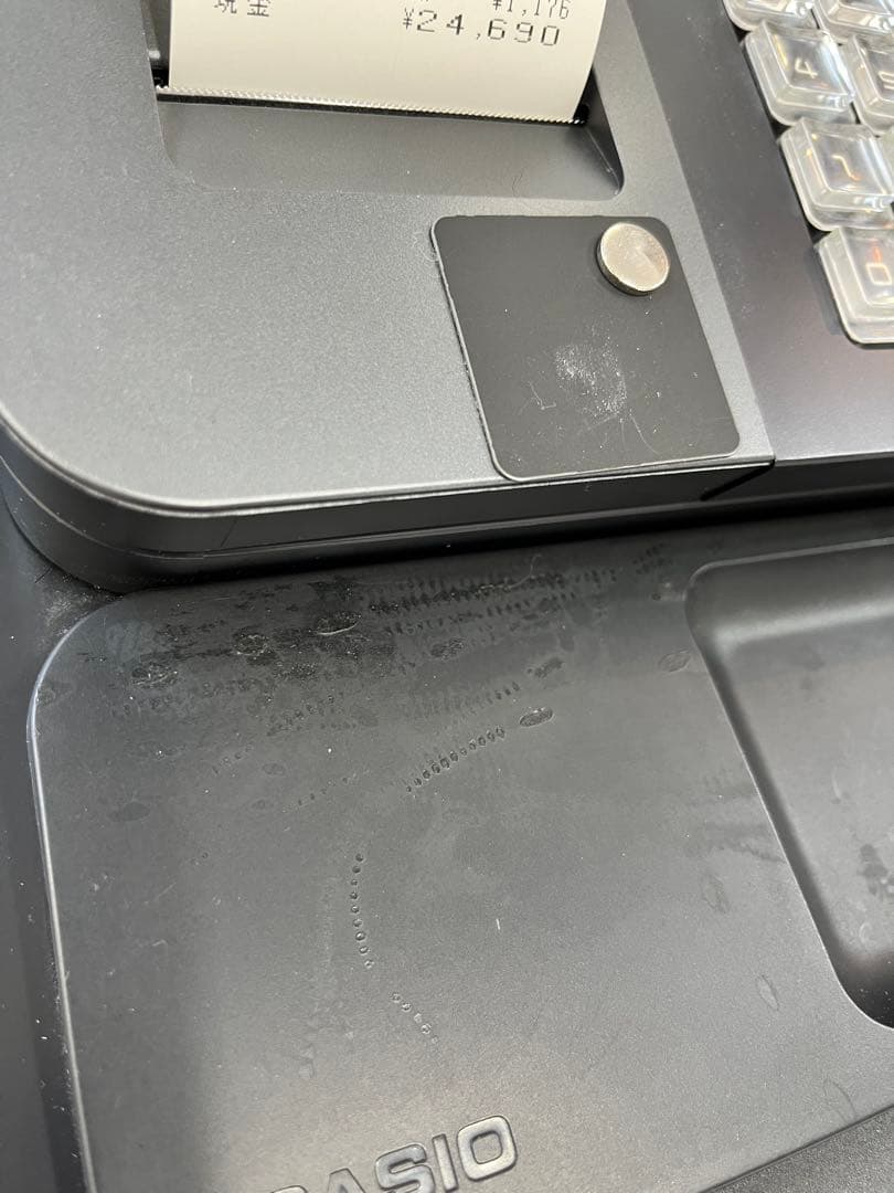 人気の黒　簡単レジ 感熱紙カシオ SE-S10(黒)レジスター 8部門