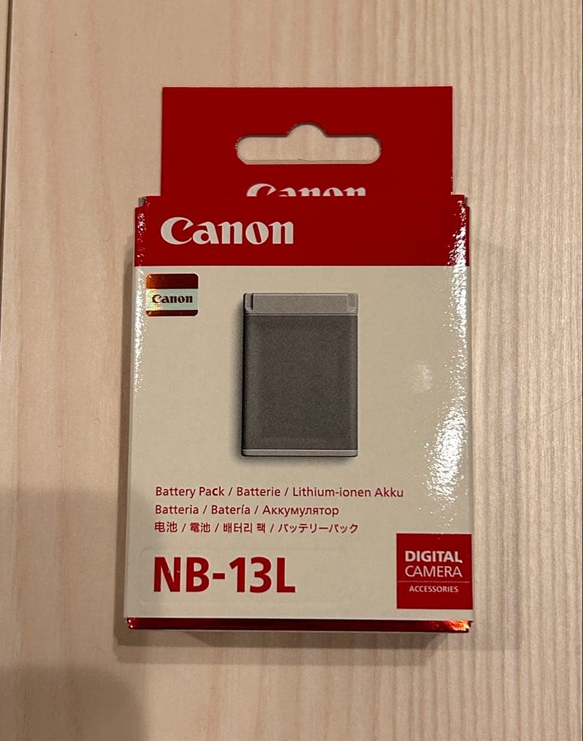 キャノンCanon G7X & 純正新品バッテリー