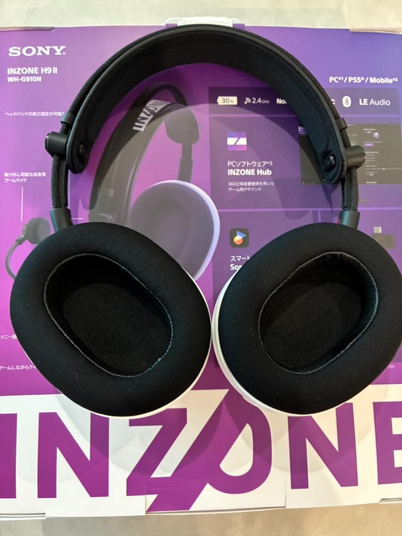 ソニー(SONY) ゲーミングヘッドセット INZONE H9 Ⅱホワイト