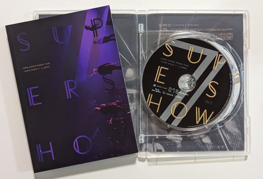 SUPERJUNIOR SUPERSHOW7 Blu-ray ドンヘトレカ付