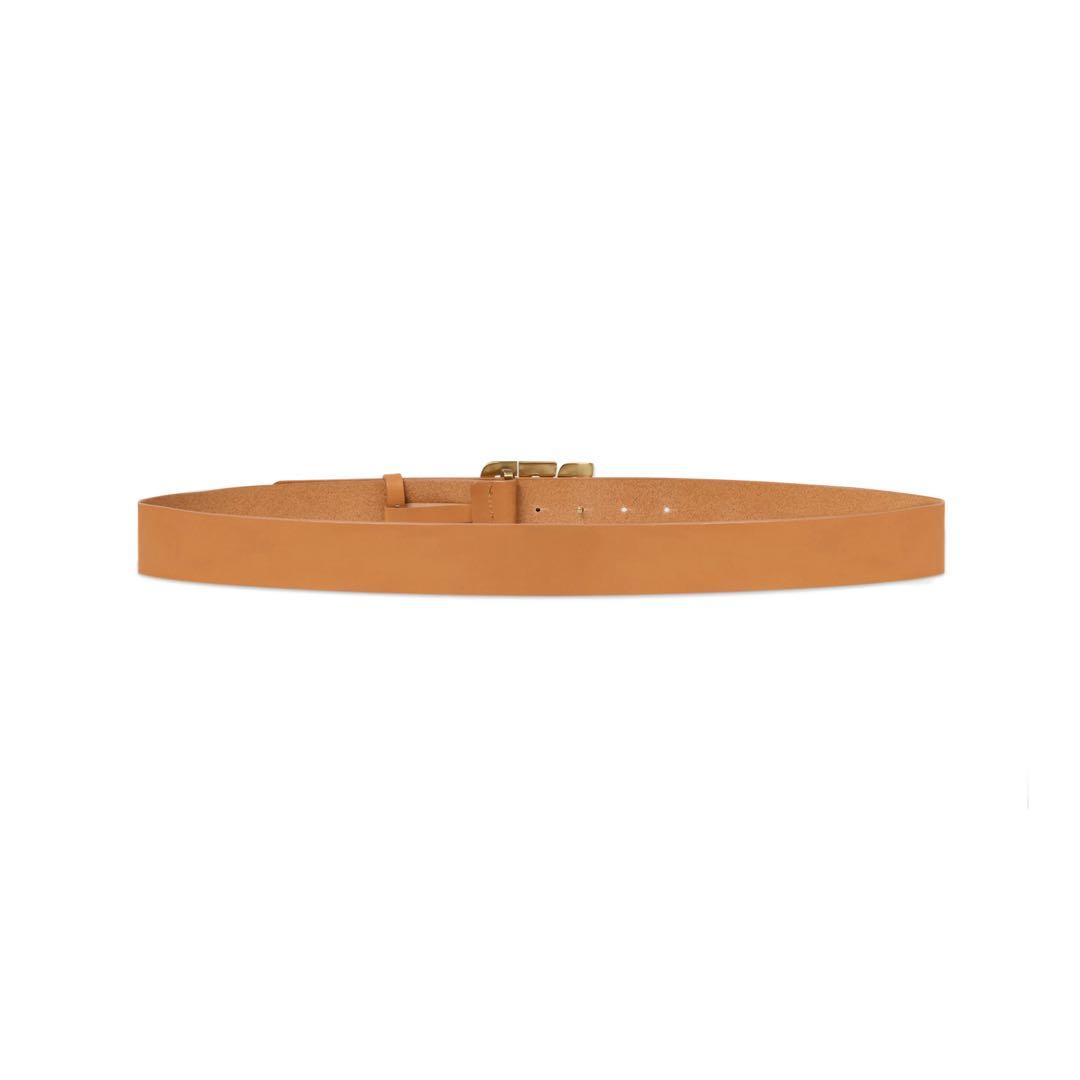 小物 LETTERS BELT BEIGE
