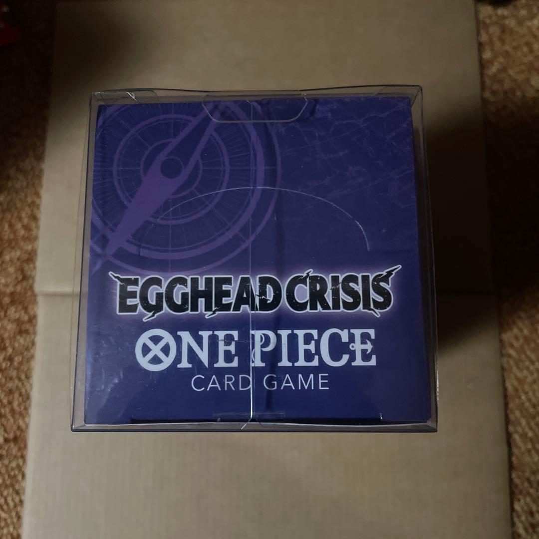 ワンピースカード　EGGHEAD CRISIS 新品未開封テープ付き