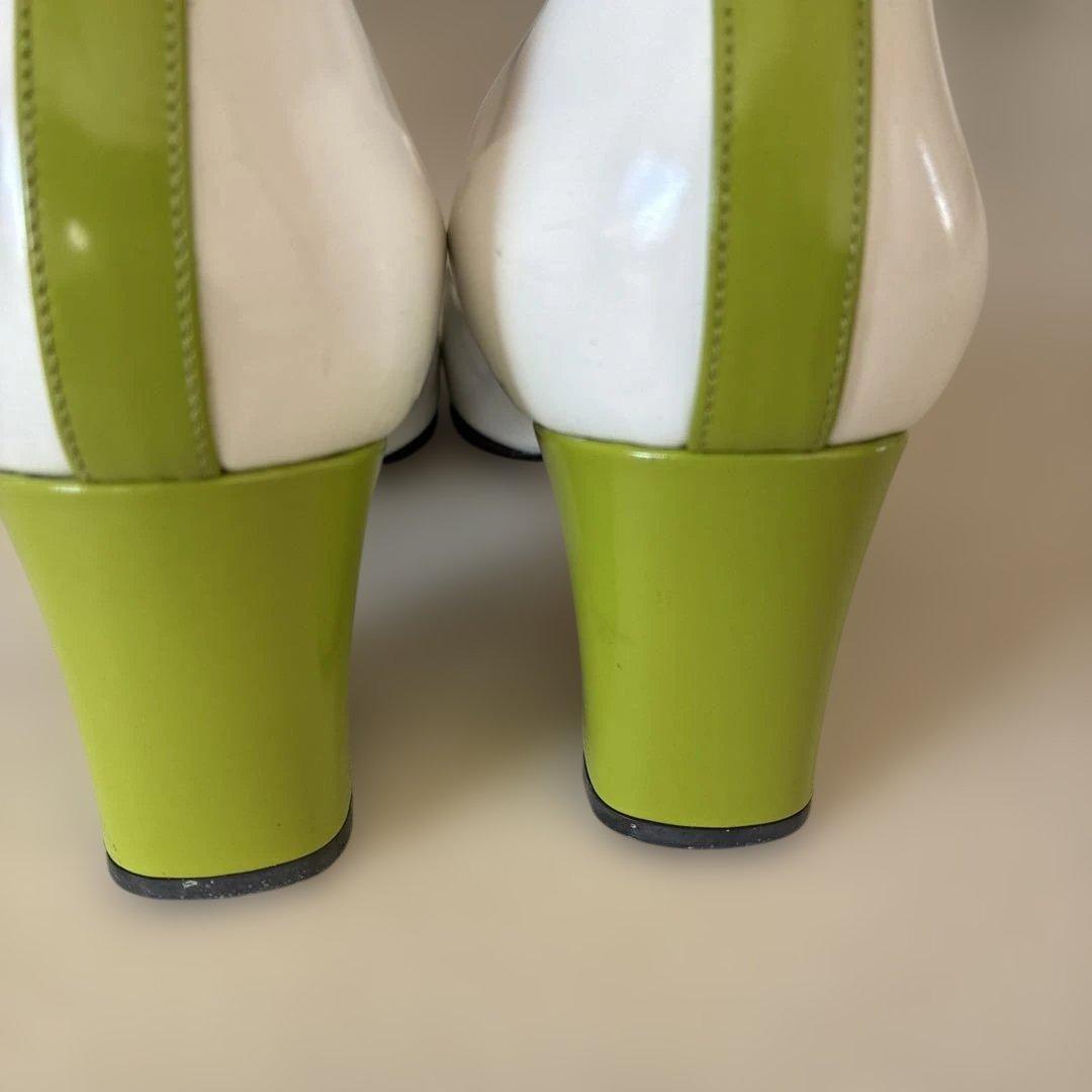 GUCCI グッチ　パンプス　エナメル　ホースビット 24.5