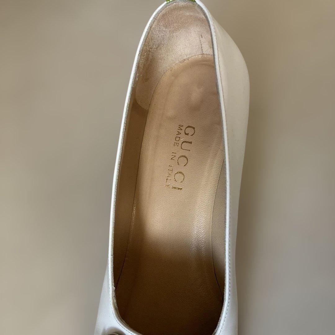 GUCCI グッチ　パンプス　エナメル　ホースビット 24.5