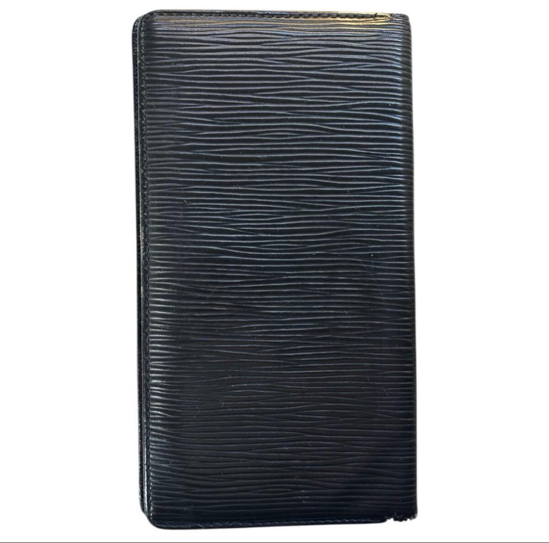 サ*ー様 【美品】ルイヴィトンエピレザー ブラックエピ長財布 2つ折り