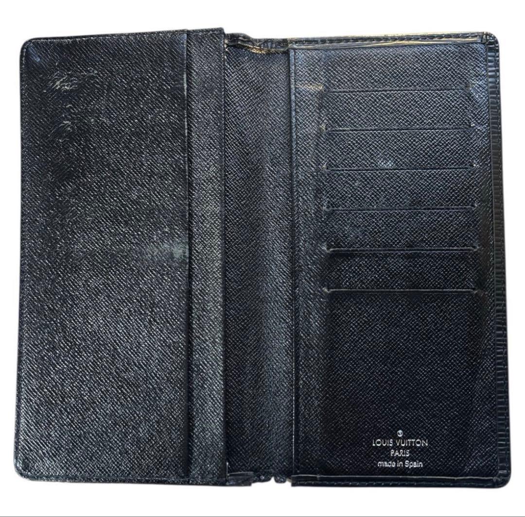 サ*ー様 【美品】ルイヴィトンエピレザー ブラックエピ長財布 2つ折り