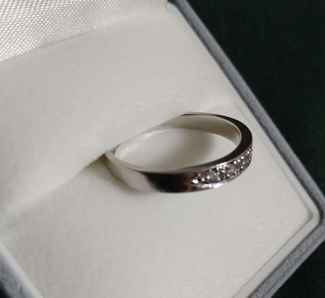 うっちー Ptダイヤモンド リング