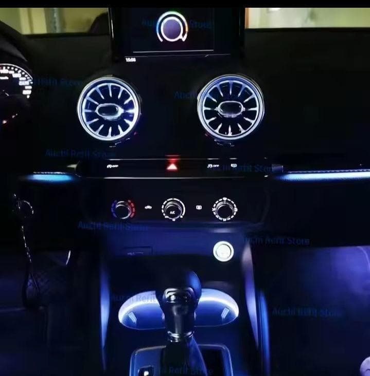 Audi A3エアベント用 LEDアンビエントライトセット(2004-2020)