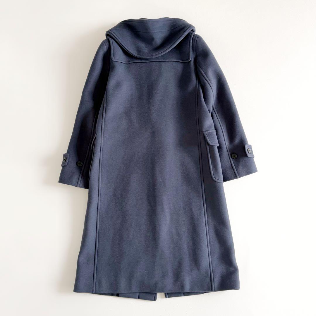 美品　マッキントッシュロンドン　ダッフルコート　くすみブルー　40 紺