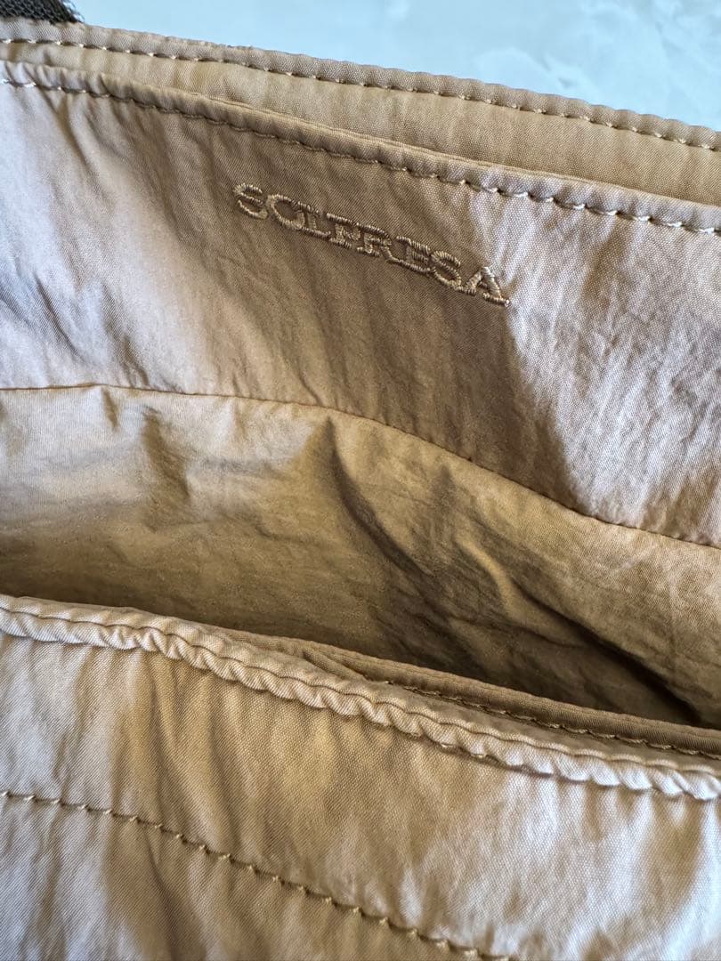 美品◆一度使用のみ◆グレージュ キルティング マザーズバッグ