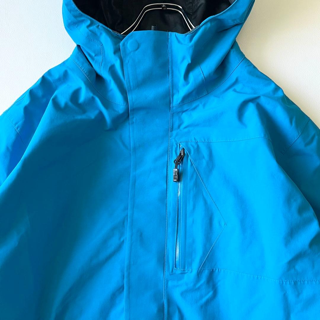 3257【タグ付き】ボルコム　ジャケット ゴアテックス メンズ　青　XL　スノボ