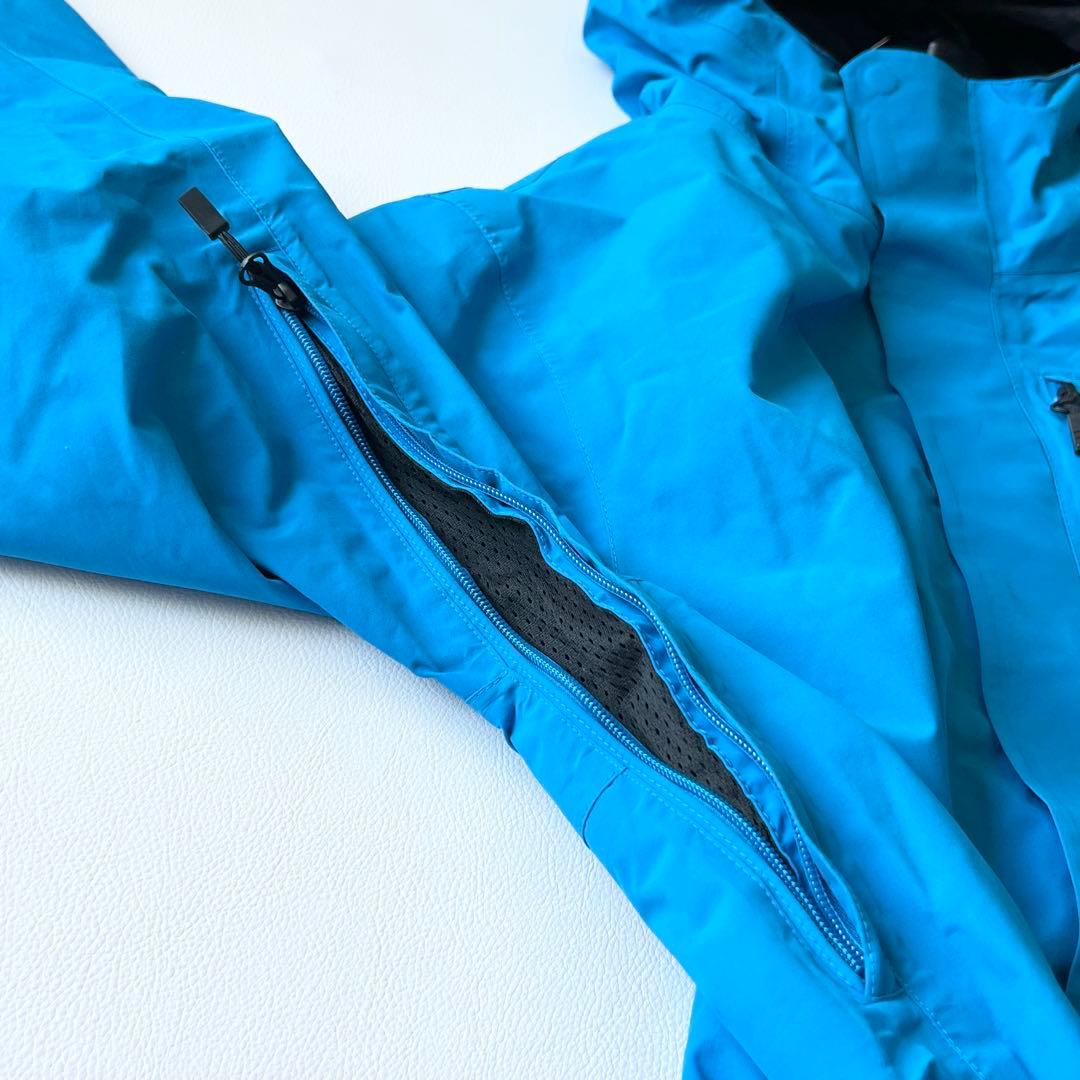 3257【タグ付き】ボルコム　ジャケット ゴアテックス メンズ　青　XL　スノボ