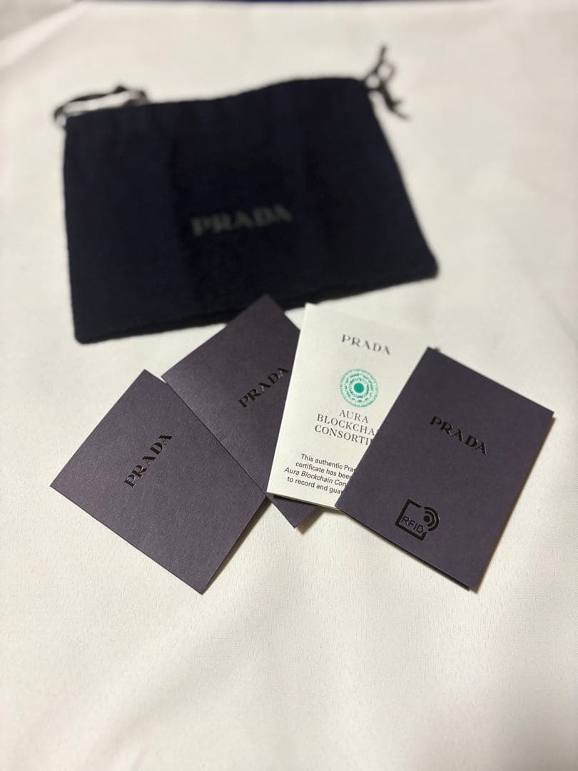 PRADA プラダ ロボットサフィアーノレザーバッグチャーム